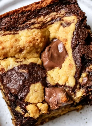 Delicious brookies combining brownies and cookies in a decadent dessert.